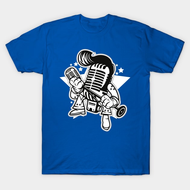 Microphone king T-Shirt by PaunLiviu